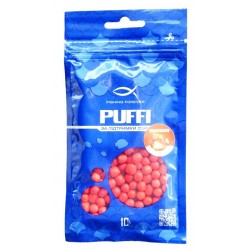 Повітряне тісто для риби, Puffi Fishing Forever, Міні, вага 10г, смак Полуниця